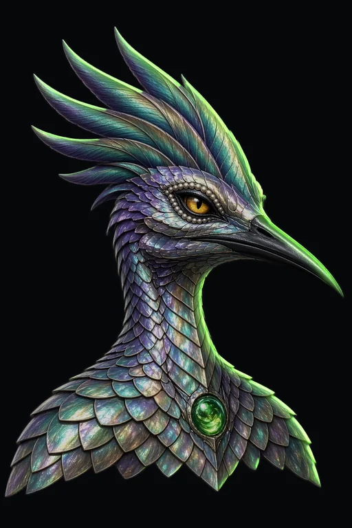 Portrait of Chitin-Artist Oloth