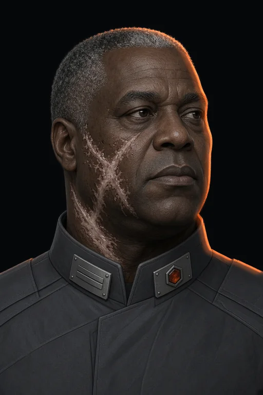Portrait of Director Okonkwo