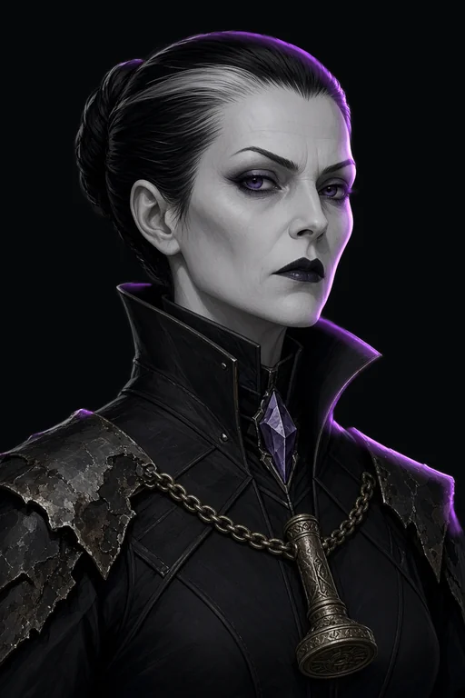 Portrait of Death-Curator Umbra Kessith