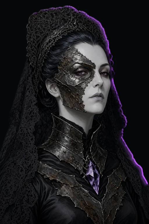 Portrait of The Umbral Widow