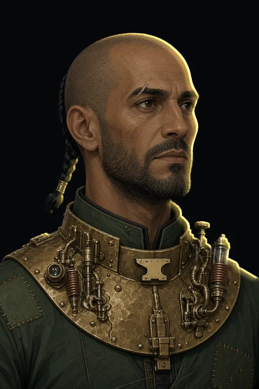 Portrait of House-Warrior Caspar Achtmark