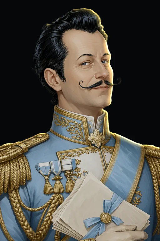Portrait of Pretender Stellan Kallenbach